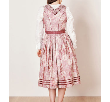 Krüger Collection Dirndl "Clara" 112866 | Beere 70cm