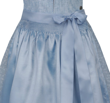 MarJo Trachten Dirndl "Neubiberg" 919765 | Babyblau 65cm