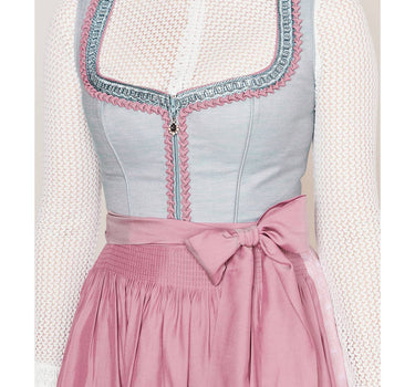 Krüger Collection Dirndl "Siena" 114267 | Grau Rose 60cm