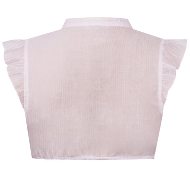 MarJo Dirndlbluse "Waldbrunn" Flügelarm | Puderrosa
