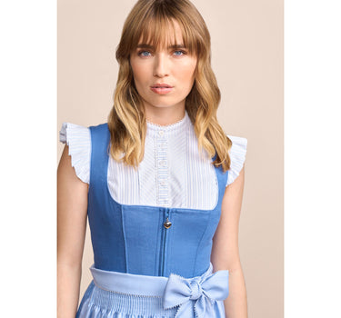 Krüger MADL Dirndl "Dorette" 413369 | Blau 60cm