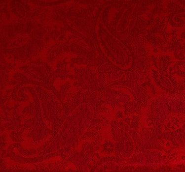 Halstuch aus Viscose - Stola Schal 185 x 70 cm | Dunkelrot