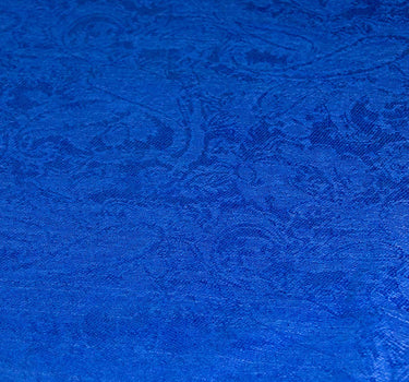 Halstuch aus Viscose - Stola Schal 185 x 70 cm | Royalblau