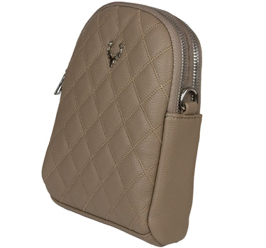 Trachten Handtasche "Emma" - Dirndl Umhängetasche | Braun