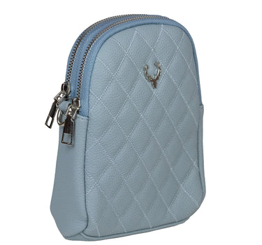 Trachten Handtasche "Emma" - Dirndl Umhängetasche | Hellblau