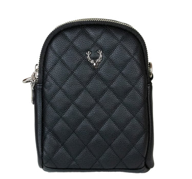 Trachten Handtasche "Emma" - Dirndl Umhängetasche | Schwarz