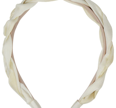Flecht Haarreif "Jette" | Creme