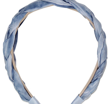 Flecht Haarreif "Jette" | Taubenblau
