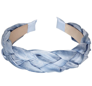 Flecht Haarreif "Jette" | Taubenblau
