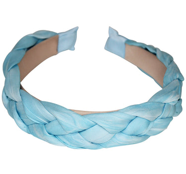 Flecht Haarreif "Jette" | Hellblau