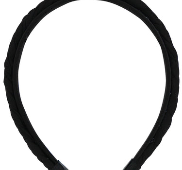 Haarreif "Rabea" mit Flechtzopf | Schwarz