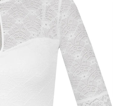 MarJo Dirndlbody "Hallerndorf" Halbarm | Offwhite