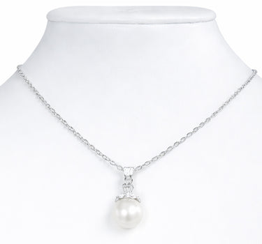 LUISIA® Halskette mit Perlen Anhänger und Premium Kristallen