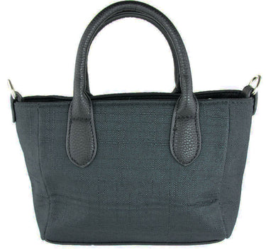 Handtasche "Katrina" mit Metallapplikation | Schwarz