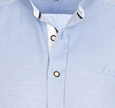 MADDOX Herren Trachtenhemd Slimfit - Hemd-90 | Sky