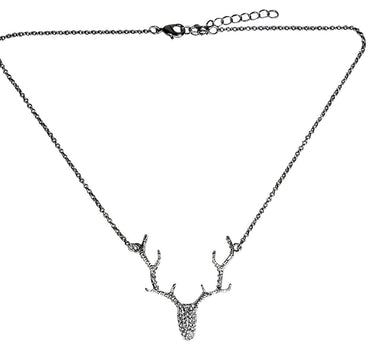 LUISIA Erbscollier "Hirschkopf" mit Kristallen von Swarovski 48118