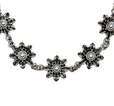 LUISIA Blumen Armband "Serenity" mit Perlen 47787