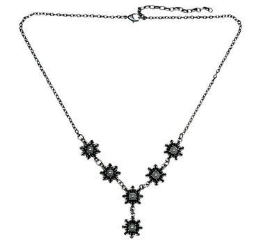 LUISIA Blumen Collier "Serenity" mit Perlen 47799