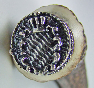 Funk Hirschhorn Flaschenöffner mit Zierkappe | Bayernwappen