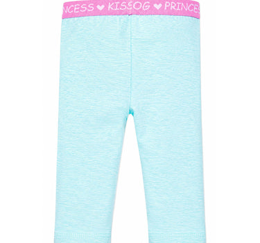 BONDI Baby Kinder Leggings "Herzen" 86576 - Mint | Mädchen Hose