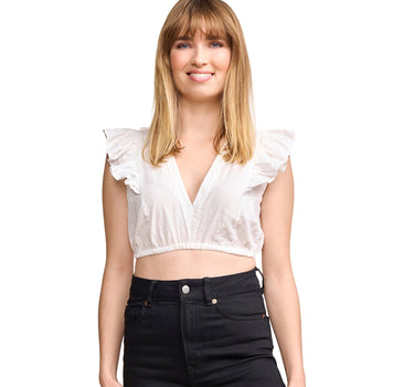 Krüger Dirndlbluse "Ileyna" Flügelarm 318069 | Ecru