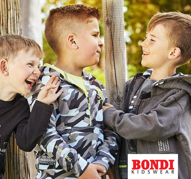 BONDI Jungen Langarmshirt "Big Wheels" 33164 | Anthrazit Melange