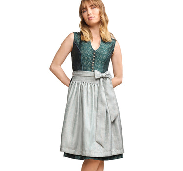 Krüger MADL Dirndl "Inja" 413569 | Dunkelgrün 60cm