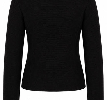 Isar-Trachten Damen Strickjacke "Saskia" 57102 | Schwarz