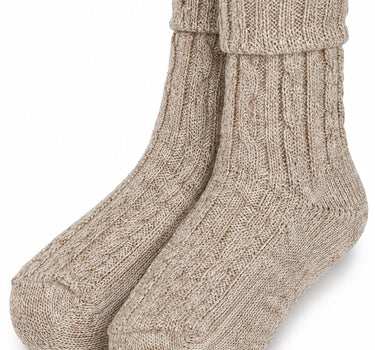 Kinder Trachten Socken zur Lederhose 35648 | Braun Meliert