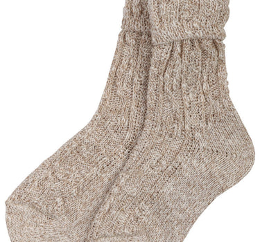Kinder Trachten Socken zur Lederhose 35648 | Braun Meliert