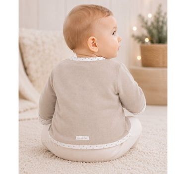 BONDI Baby Wendejacke "Gänschen" 93955 | Cappuccino