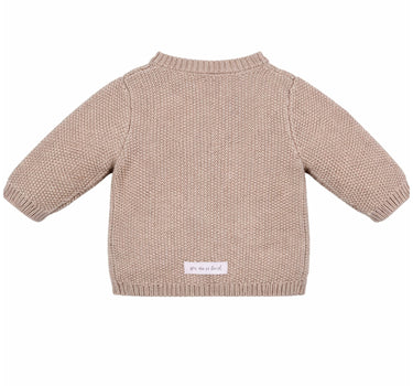 BONDI Baby Jungen Trachten Strickjacke 93985 | Cappuccino