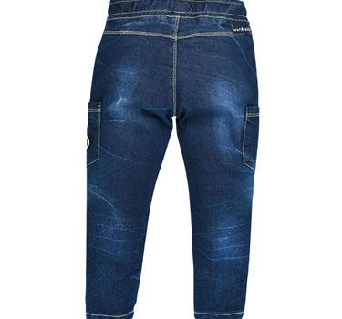 BONDI Lange Jeans "Traktor" für Jungen 33110 | Blau