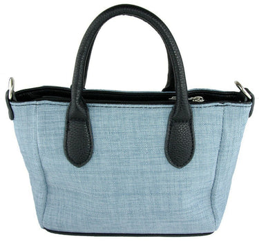Handtasche "Katrina" mit Metallapplikation | Hellblau