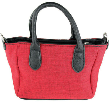 Handtasche "Katrina" mit Metallapplikation | Rot