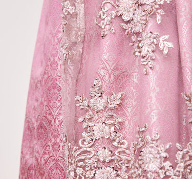 Krüger Dirndl "Pati" mit Spitzenschürze 116165 | Pink 70cm