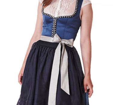 KRÜGER Collection Dirndl "Stefanie" 102761 | Blau 60cm