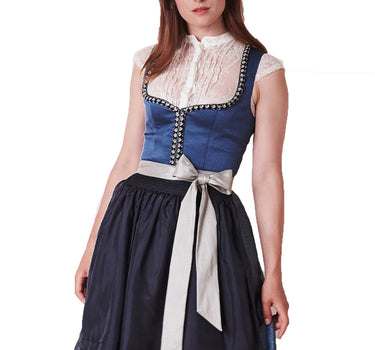 KRÜGER Collection Dirndl "Stefanie" 102761 | Blau 60cm