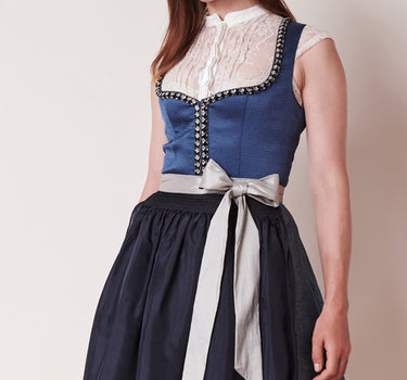 KRÜGER Collection Dirndl "Stefanie" 102761 | Blau 60cm