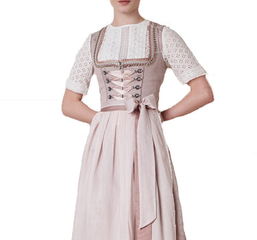Krüger Dirndl "Enid" Elegant 114265 | Rosa - 70cm