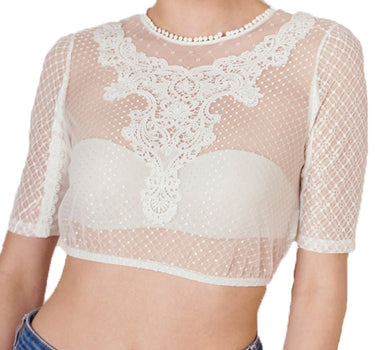 KRÜGER MADL Damen Dirndlbluse "Guiliana" 312061 | Ecru