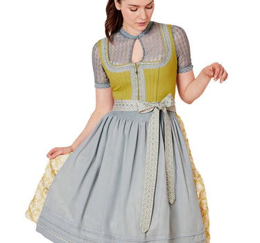Krüger Collection Dirndl "Josefine" 116867 | Gelb 70cm