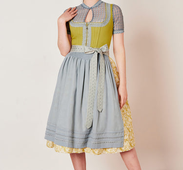 Krüger Collection Dirndl "Josefine" 116867 | Gelb 70cm