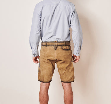 Krüger Trachtenhemd "Erwin" mit Stehkragen 911365| Blau