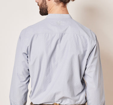 Krüger Trachtenhemd "Erwin" mit Stehkragen 911365| Blau