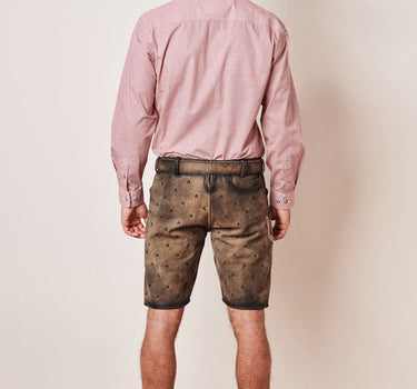 Krüger Trachtenhemd "Igor" mit Muster 911765 | Rot