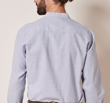 Krüger Trachtenhemd "Laurine" mit Stehkragen 913862 | Blau