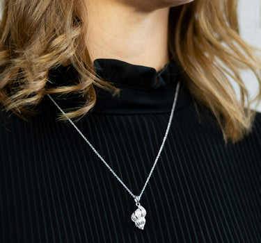 LUISIA Halskette mit Anhänger "Muschel" 79273 | 925 Silber - 50cm Länge