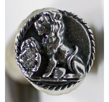 Funk Hirschhorn Flaschenöffner mit Zierkappe | Löwe