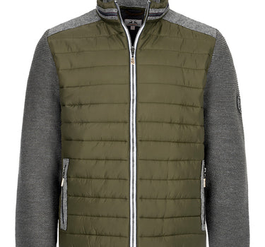 MADDOX Herren Outdoor Jacke "Darnsee" mit Stehkragen | Olivgrün
